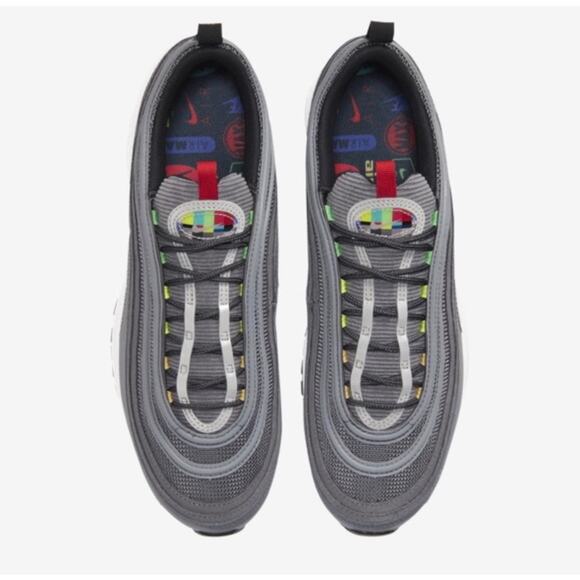 Nike Air Max‎ 97 SE EOI Shoes Men\'s 10 Sneaker Gray Graphite Obsidian DA8857-001 main image 8